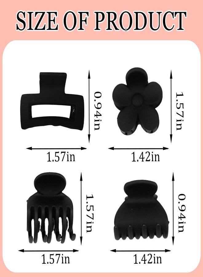 Ahoney 12Pcs Small Hair Clips for Women Girls 0.98" Mini Claws Clips for Thin Thick Hair No-slip Jaw Clips - Image 4
